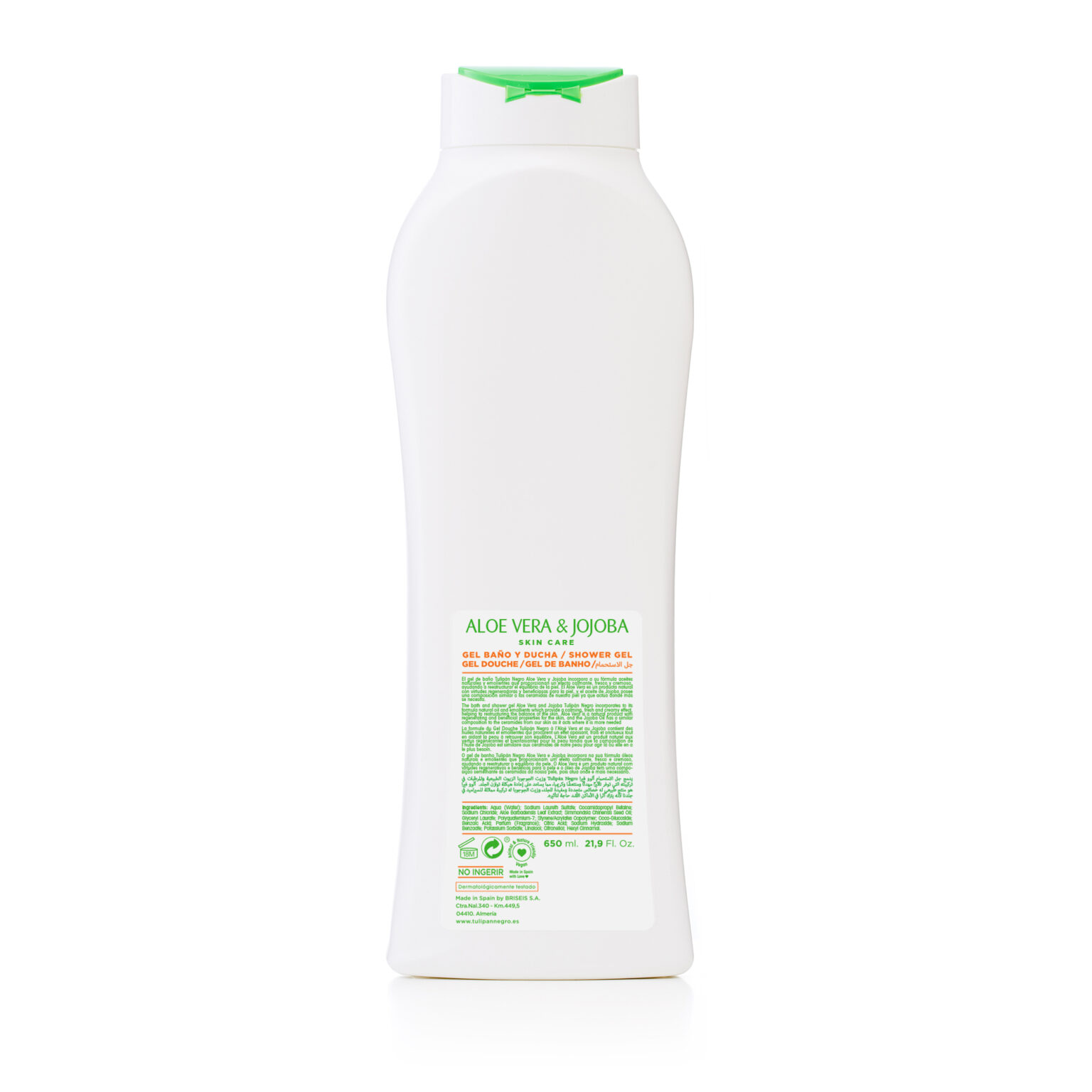 Gel Ba O Aloe Vera Ml Tulipan Negro