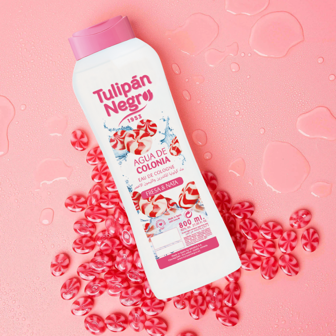 Tulipan Negro Eau de Cologne Fraise & Crème - vue 2 - by Hana Beauty