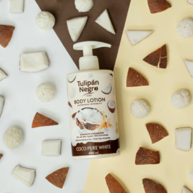 Body Lotion Tulipán Negro Coco Pure White 400ml