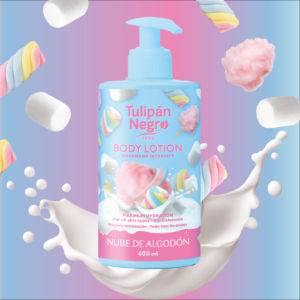 body lotion nube de algodón