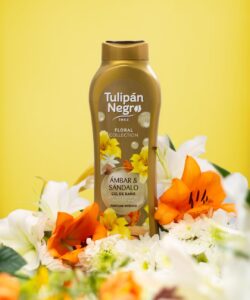 Gel Tulipán Negro Ámbar & Sándalo 650 ml