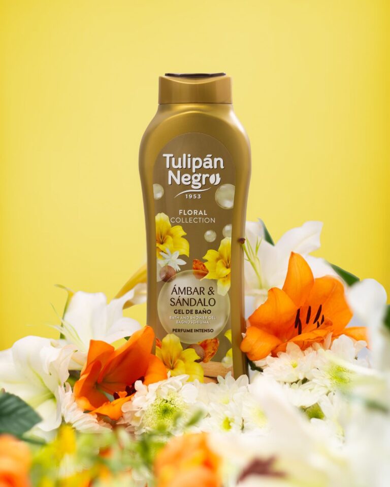 Gel Tulipán Negro Ámbar & Sándalo 650 ml