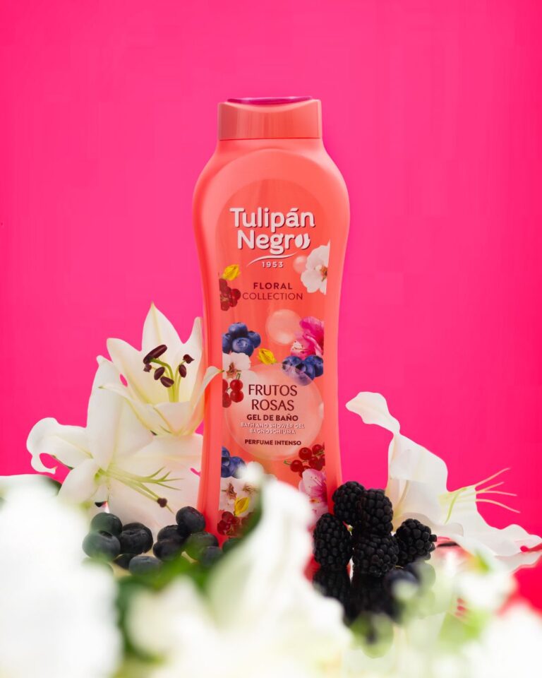 Gel de Baño Tulipán Negro Frutos Rosas 650 ml