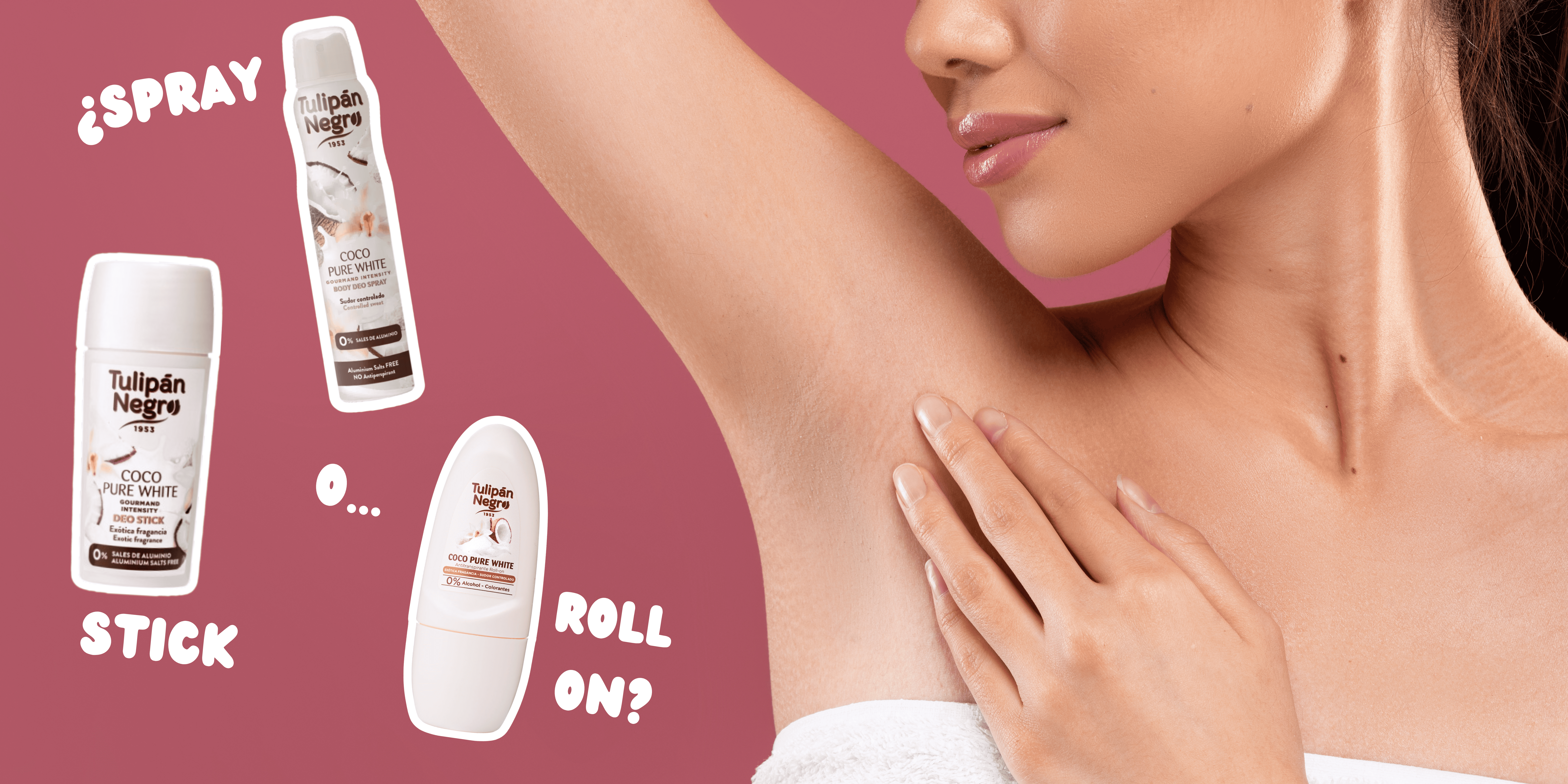 spray, stick o rollon, elige tu desodorante ideal
