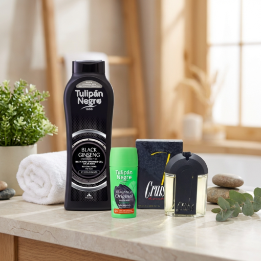 PACK ESENTIAL FOR HIM TULIPAN NEGRO